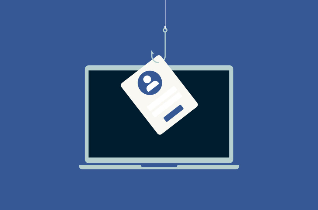 Personal information being fished.