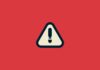 Emergency warning sign USB.